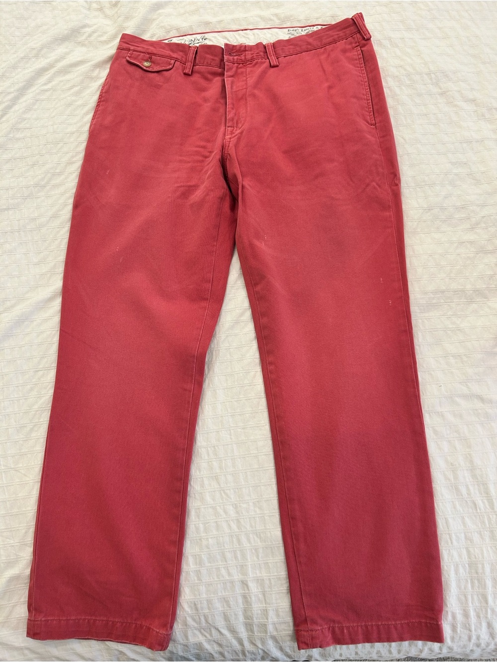 Polo Ralph Lauren Nantucket Reds chino pants 36 x 30